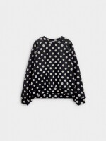 Sudadera De Lunares negro