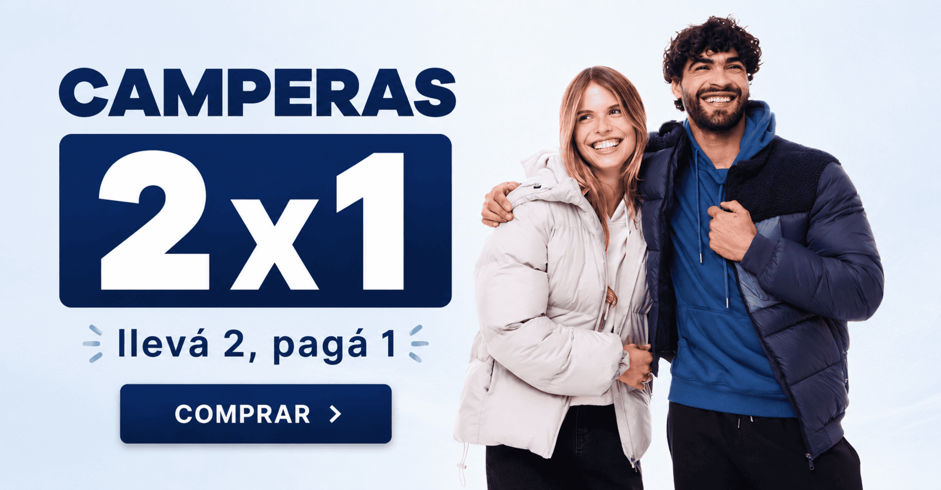 Camperas 2x1