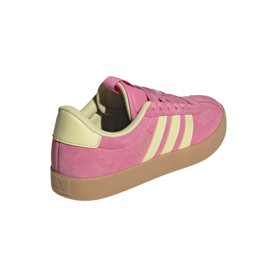 Championes de Mujer Adidas VL Court 3.0 Rosado - Amarillo