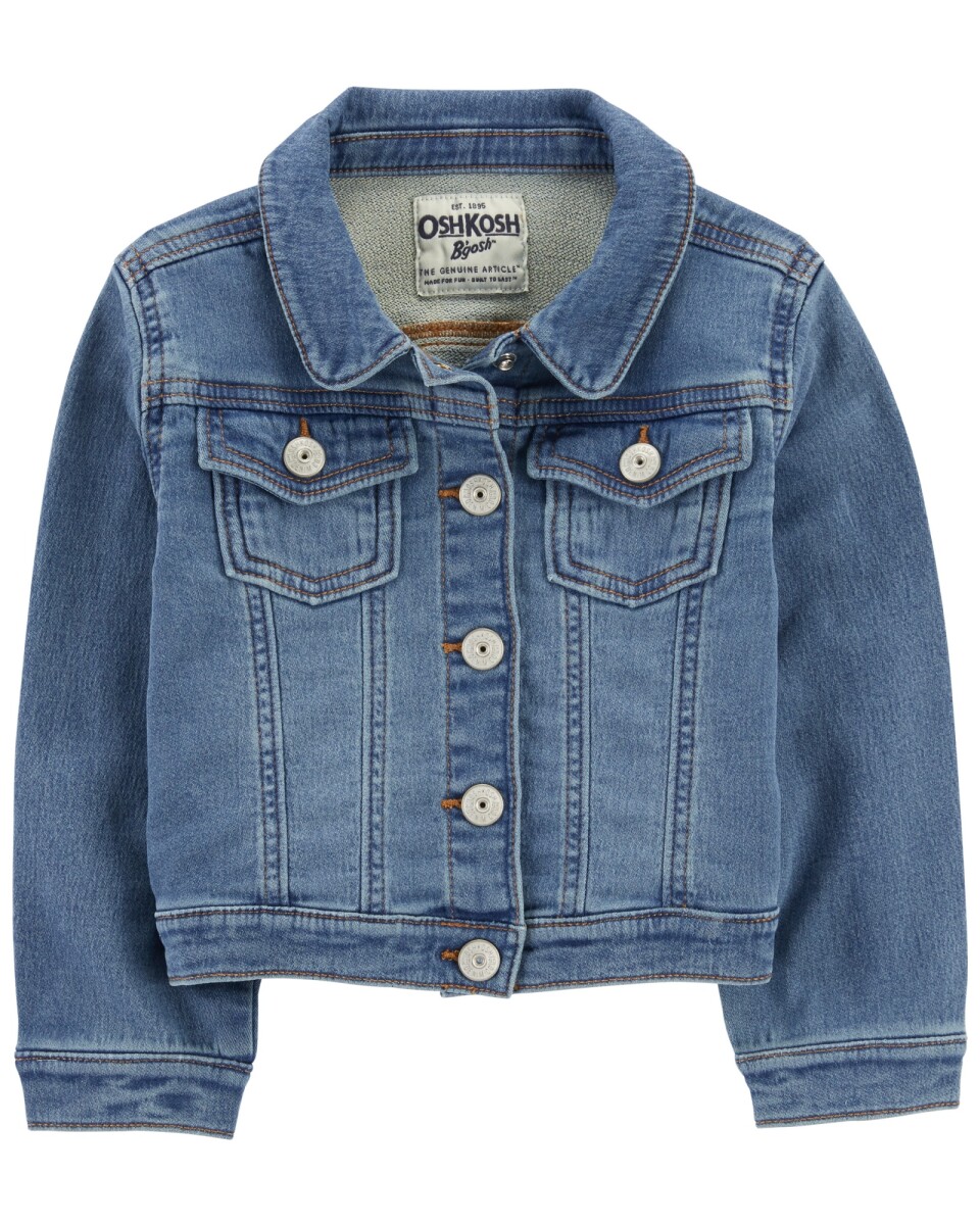 Campera jean clásica. Talles 2-5T 