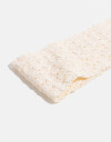 Vinchas Textiles Sporty Vincha Sporty Con Textura - Blanco Crudo