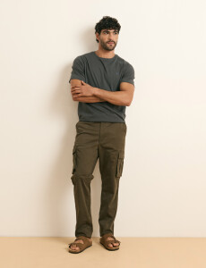 080562 PANTALON HARRY Oliva