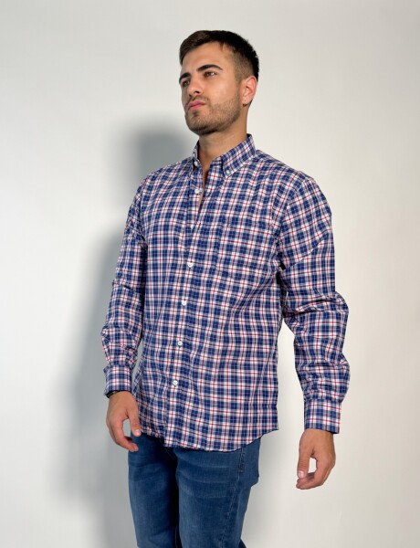 Camisa a cuadros Bastet Azul