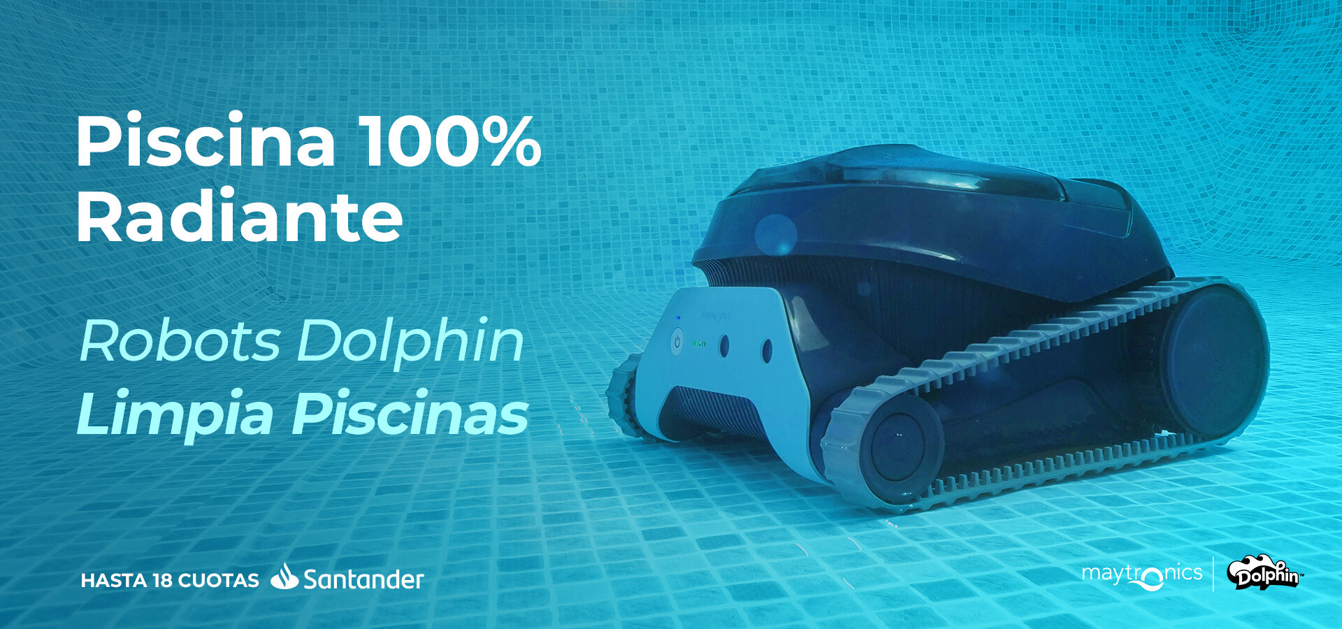 Robots Dolphin Limpia Piscinas