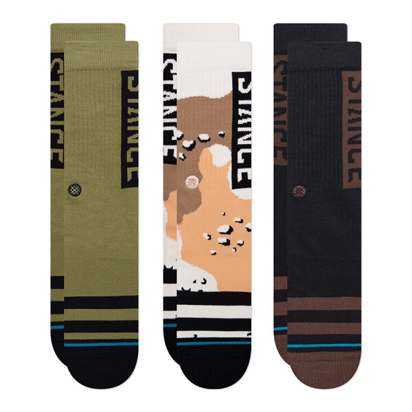 Medias Stance The OG 3 Pack Verde