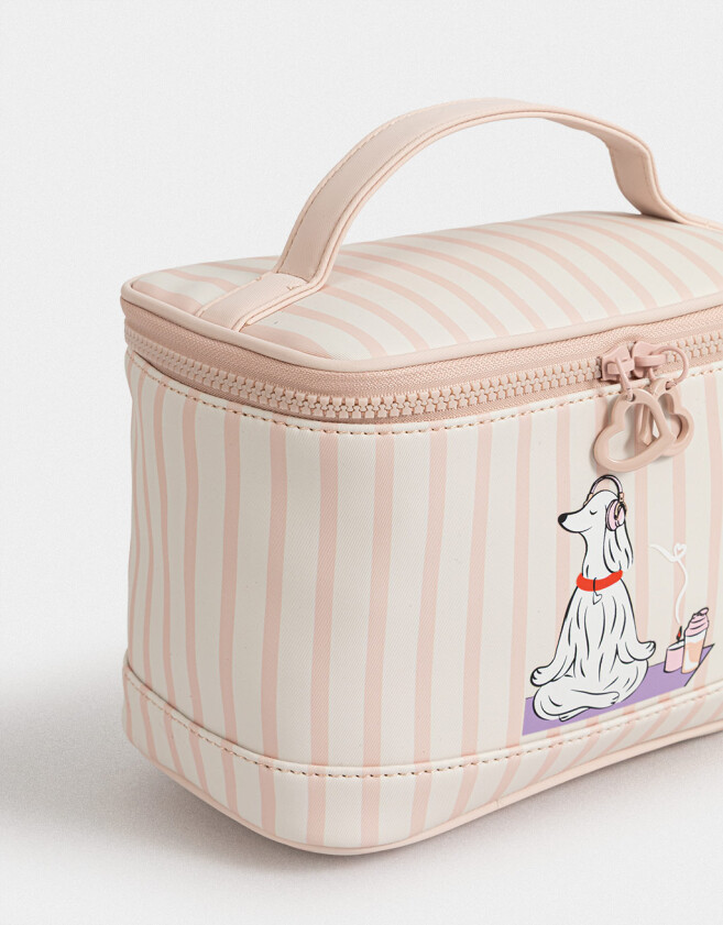 Porta Cosméticos Portacosméticos Rayado - Estampado Rayas