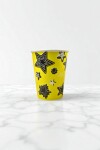 Vaso polipapel 8 oz AMARILLO STARS