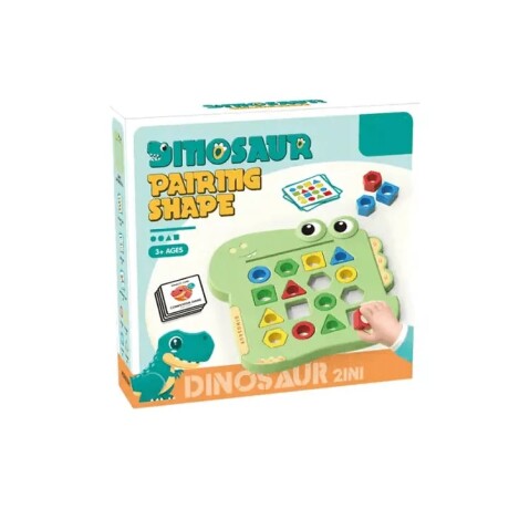 Juego Dino Encastre para 2 Juego Dino Encastre para 2