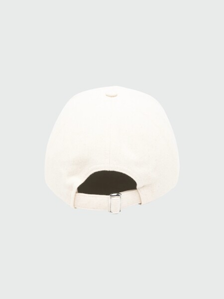 MONCLER - Gorra de Baseball Beige Claro