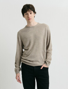 470413 SWEATER HARRINGTON URBAN Beige Melange
