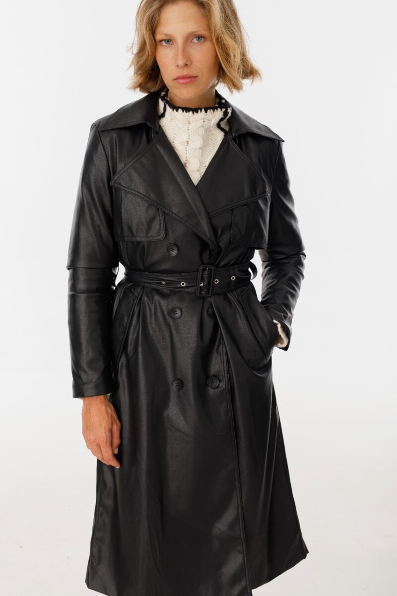 Trench Juliana - Negro 
