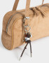 Bandoleras Cartera Bowling Suede Camel - Marron Camel