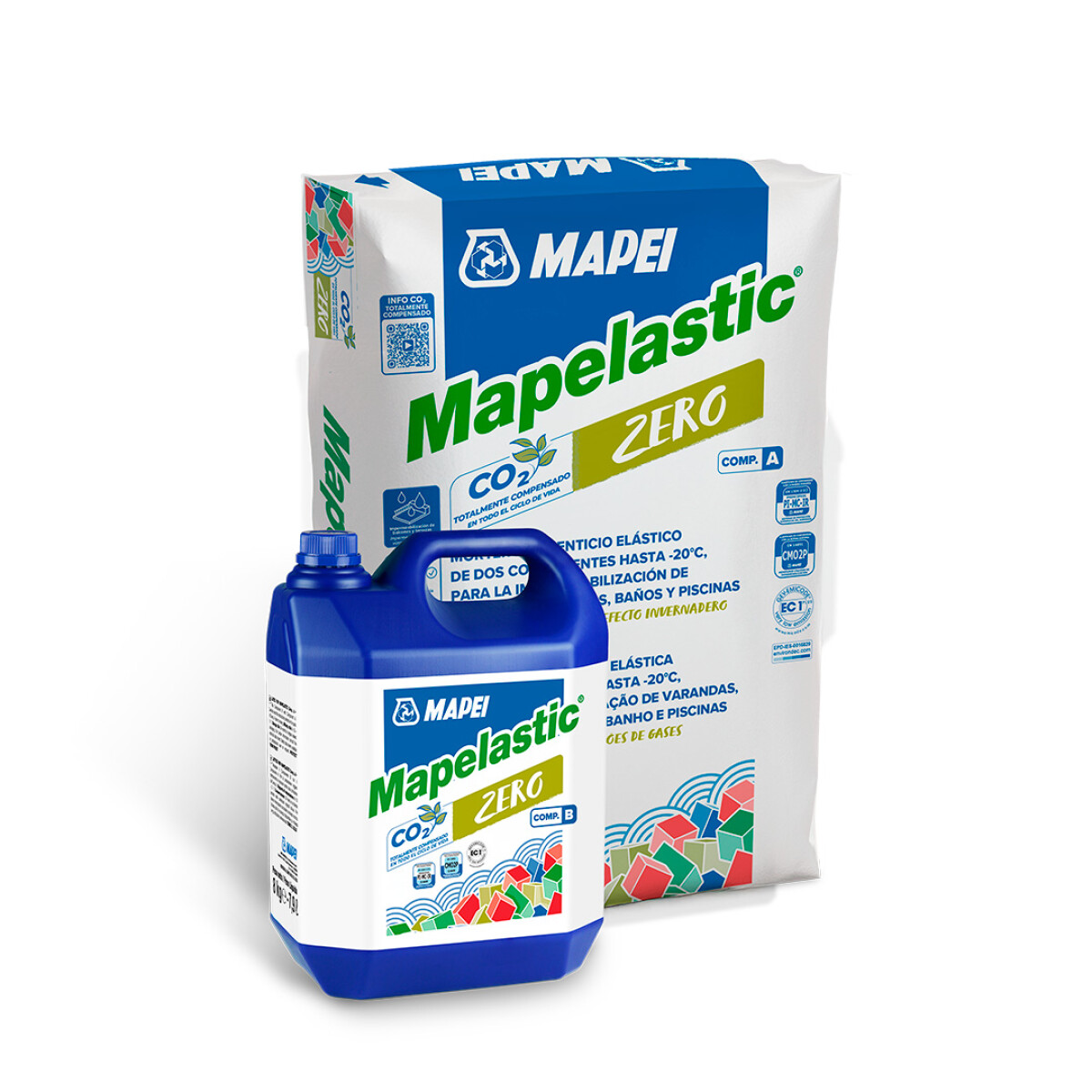 Impermeabilizante Cementoso Mapelastic Zero / A Bag 24 Kg 