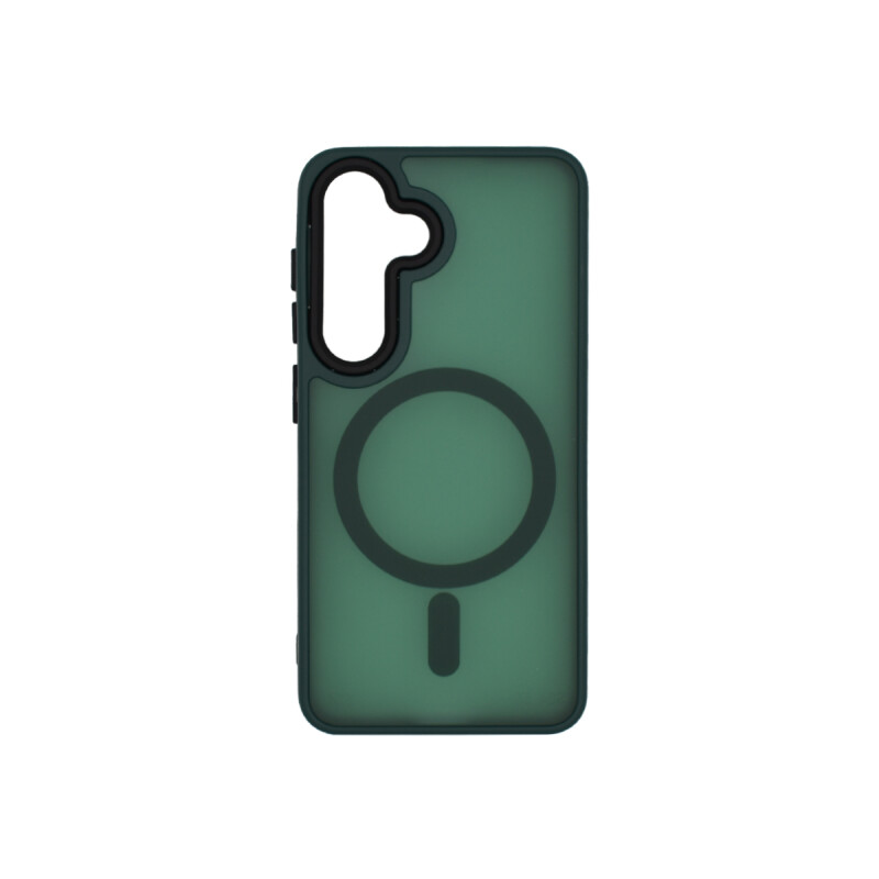 Protector Samsung Galaxy S23 Fe MagSafe color verde Protector Samsung Galaxy S23 Fe Magsafe Color Verde