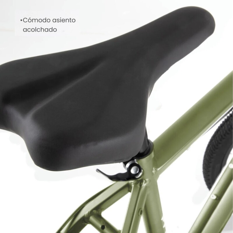Bicicleta Montaña 26 Cuadro Acero Freno Disco 21 Cambios Olive