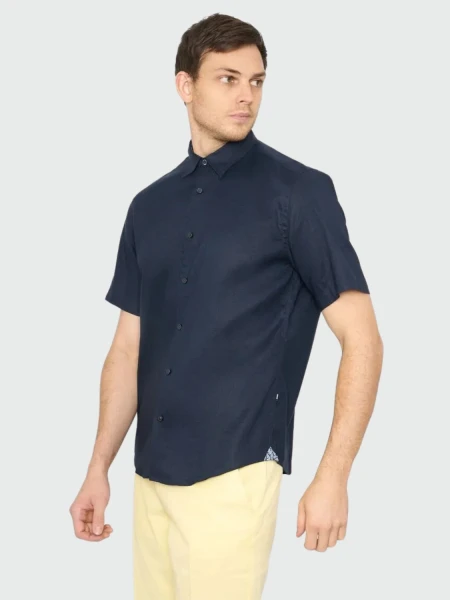 BOSS - Camisa manga corta slim fit, S-LIAM 0