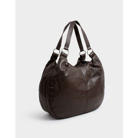Cartera Saca Negro Marron Chocolate