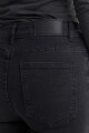 Jean Flared Cropped NEGRO