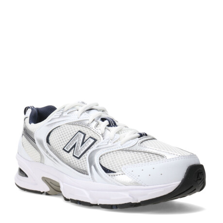 Championes Unisex New Balance 530 Blanco - Plateado - Azul