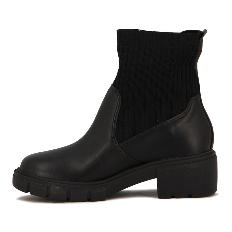 Bota Beira Rio Mujer Taco 4cm Negro
