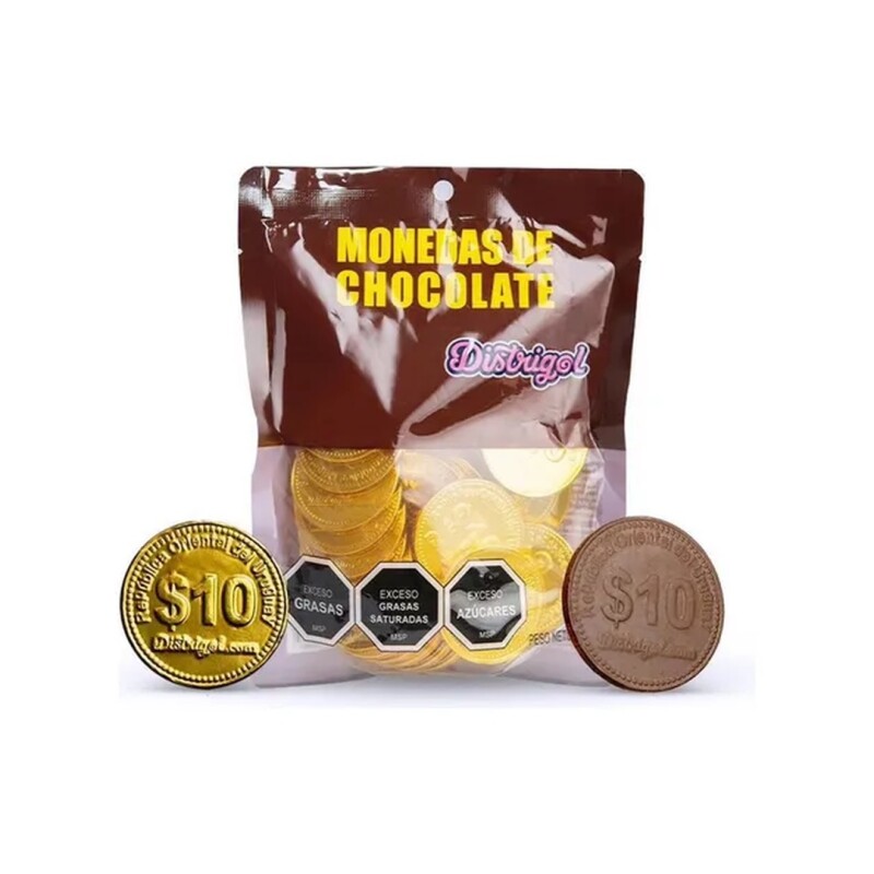 MONEDAS CHOCOLATE $10 Monedas Chocolate $10