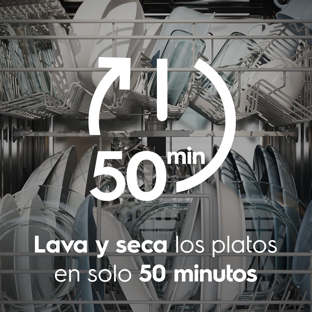 Lavavajillas 14 Servicios Gris