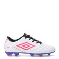 Championes de Fútbol 11 Infantiles Umbro Classico III HG Blanco - Rosado