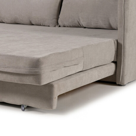 Sofá Cama Maya - Tela Microfibra Berlin 05 (Ceniza)