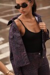 CAMPERA BRUNA MAROON WASHED DENIM CAMPERA BRUNA MAROON WASHED DENIM
