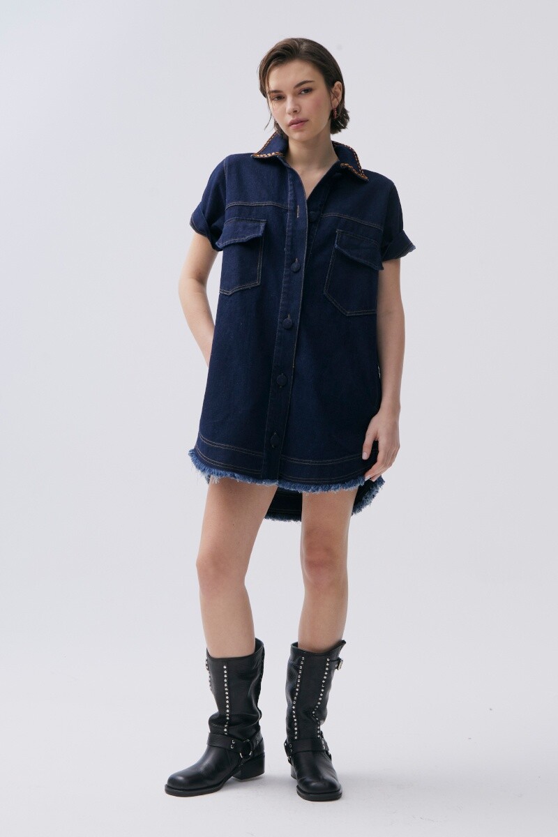 Vestido Malawi Azul