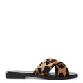 Sandalias de Mujer Bottero con Tiras Cruzadas Leopardo