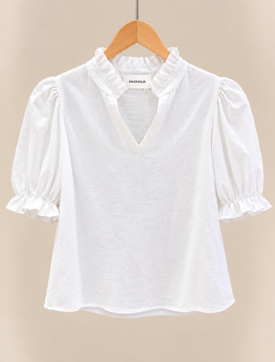 Blusa Danesa - Blanco 