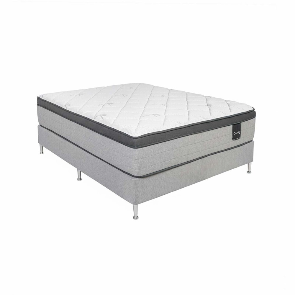 SOMMIER DE RESORTES VELVET A 1.5 PLAZAS