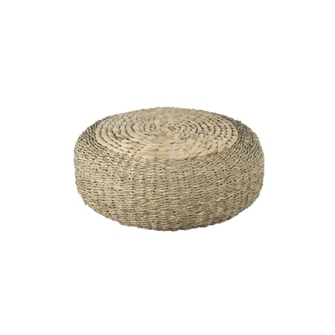 PUFF JACINTO TRENZADO 41x41x15CM PUFF JACINTO TRENZADO 41x41x15CM