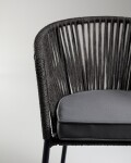 Silla Yanet cuerda y patas de acero galvanizado
