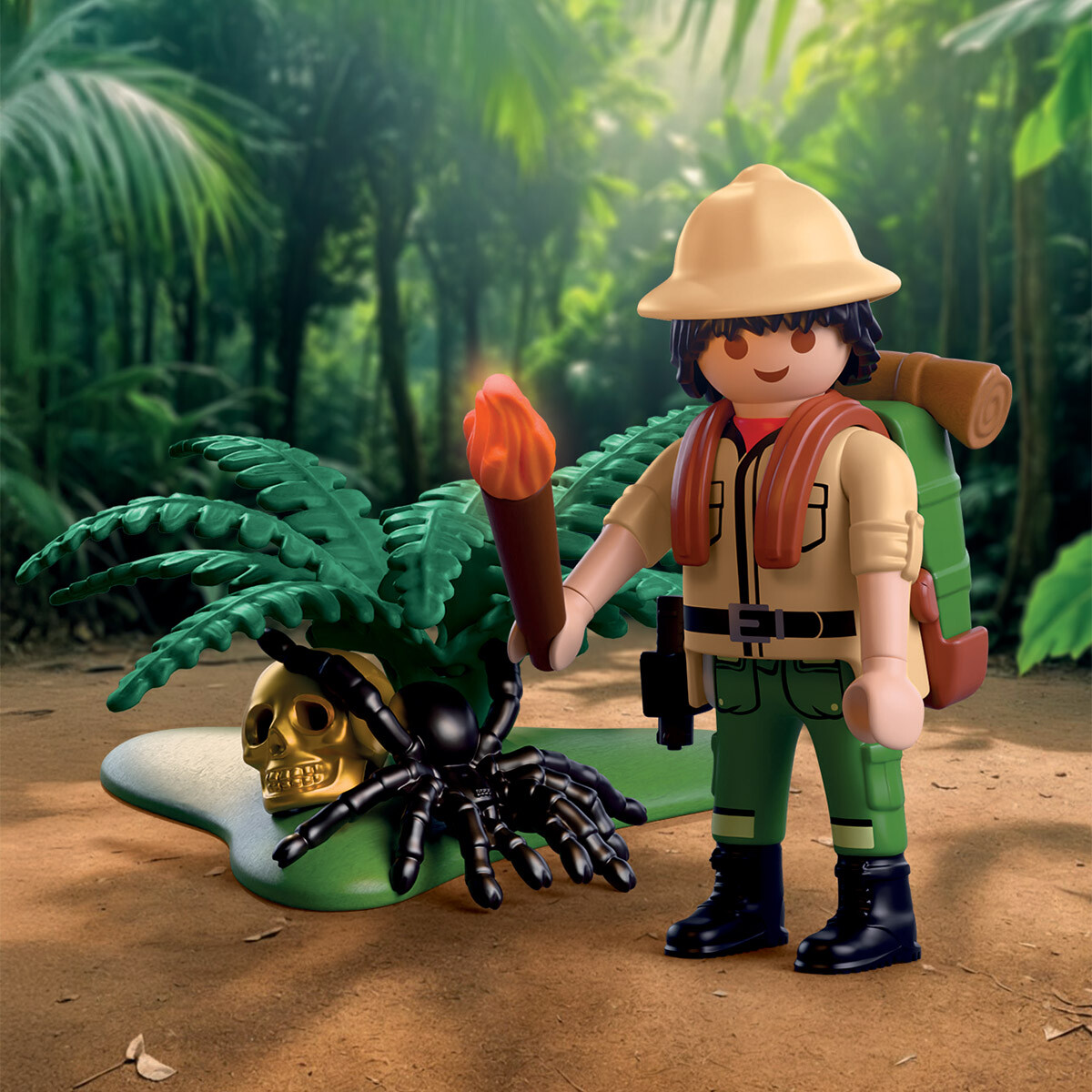 Explorador de Selva Tropical Playmobil 14 Piezas 