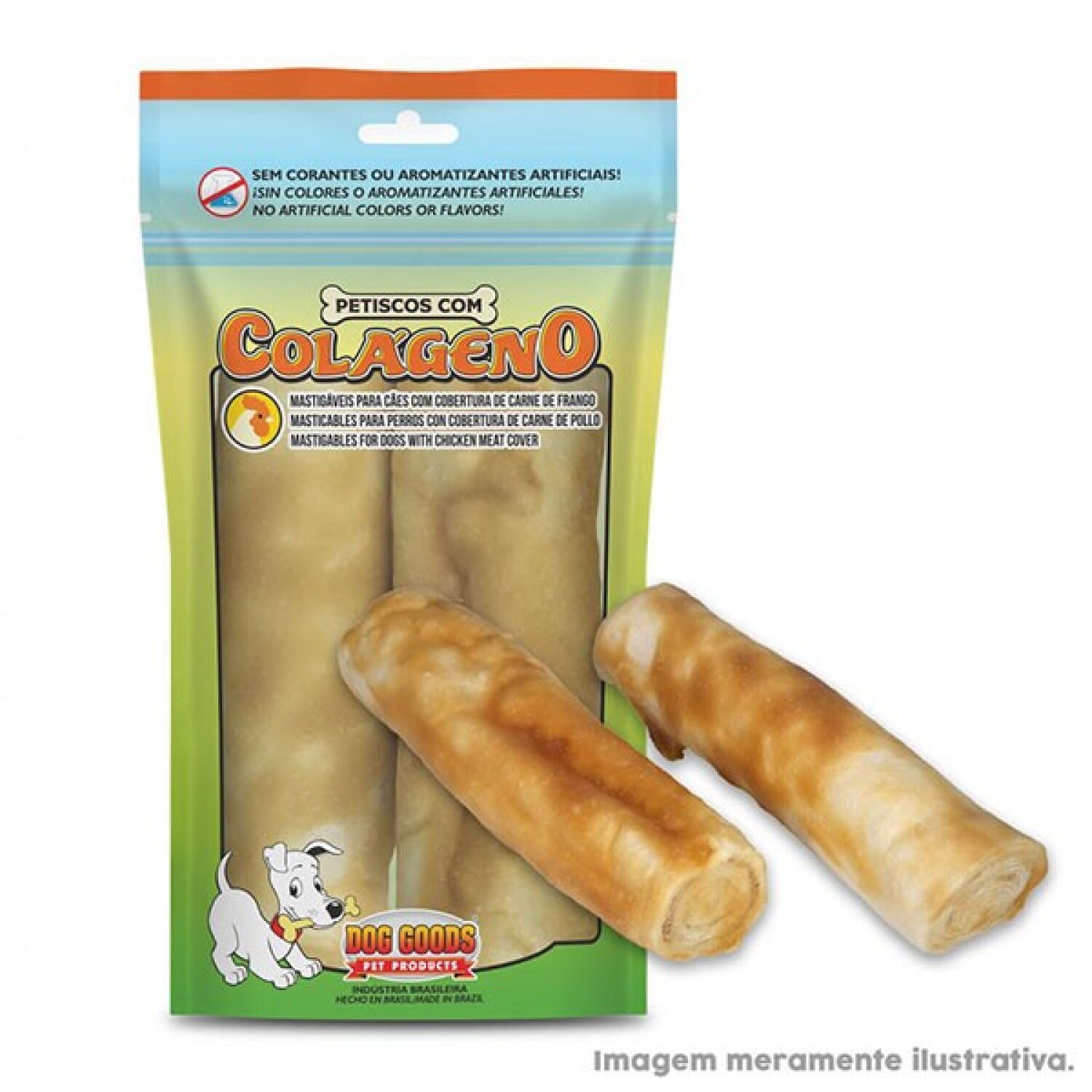 ROLL COLAGENO CHICKEN X2 90G — Laika