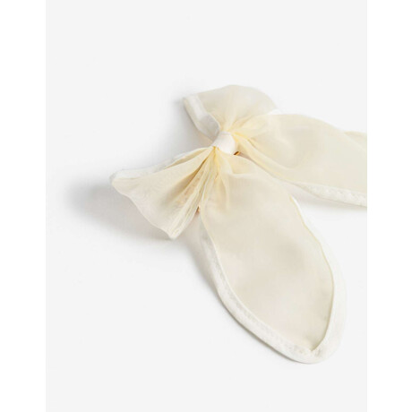 Hebilla Francesa Moño Bride To Be Blanco Crudo