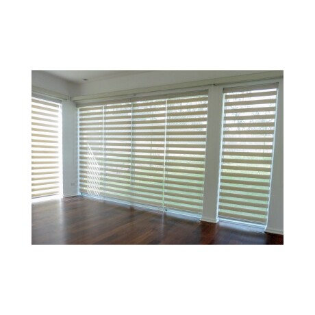 Cortina Roller Zebra Simple Lumax 1.6 X 2.1m Gran Calidad Beige
