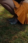 Mini Gotic Skirt Peach