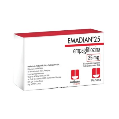 Emadian 25 Mg. 30 Comp Emadian 25 Mg. 30 Comp