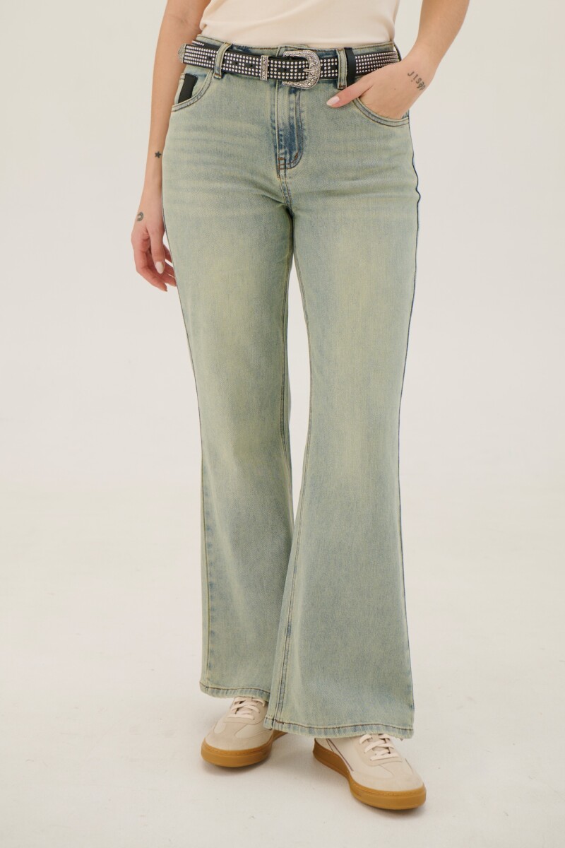 JEAN LENNY CUERO AZUL OXIDO