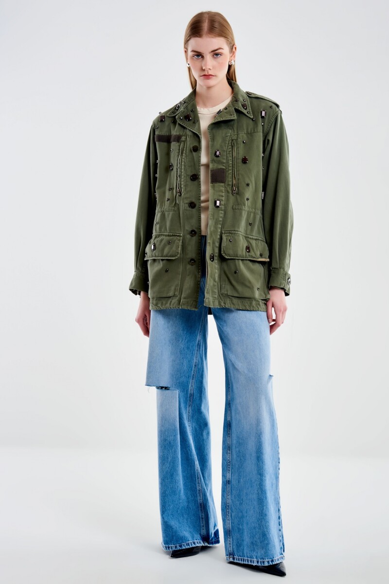 CHAQUETA Verde
