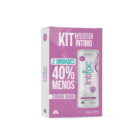 Kit x2 Cuidado íntimo Intilac Cuidado Diario