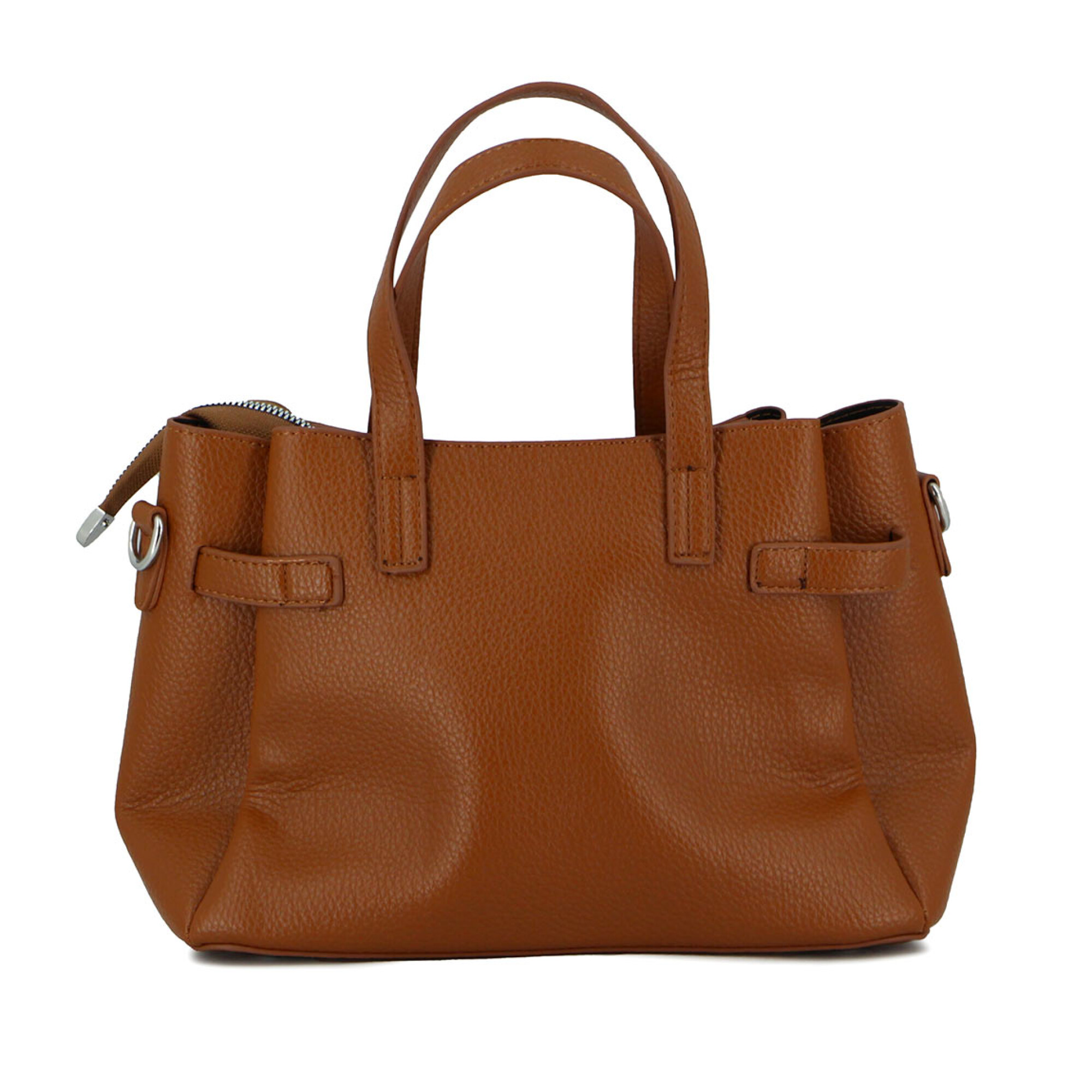 Cartera Mujer Darkness Con Correa - Camel — Macri
