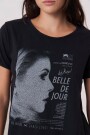 REMERA CROP BELLE Negro