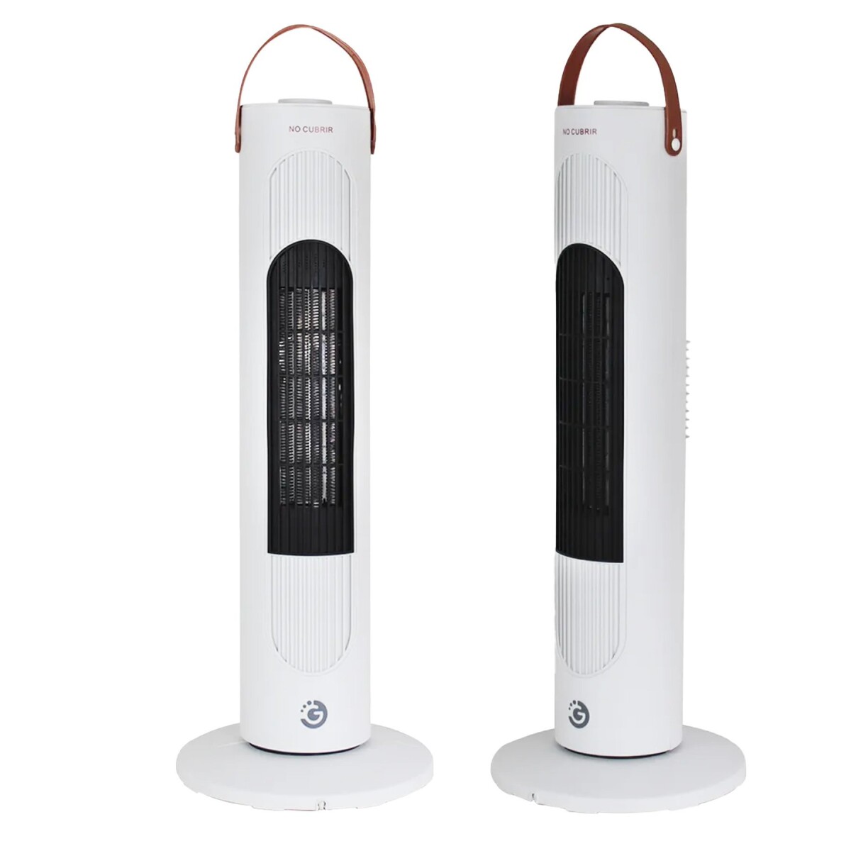 Estufa Calefactor Ceramico Torre Electrica Oscilacion 2000W® - Variante Color Blanco 