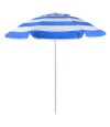 Sombrilla Para Playa Uv Bel 100 X 160 Cm Bco/Azul