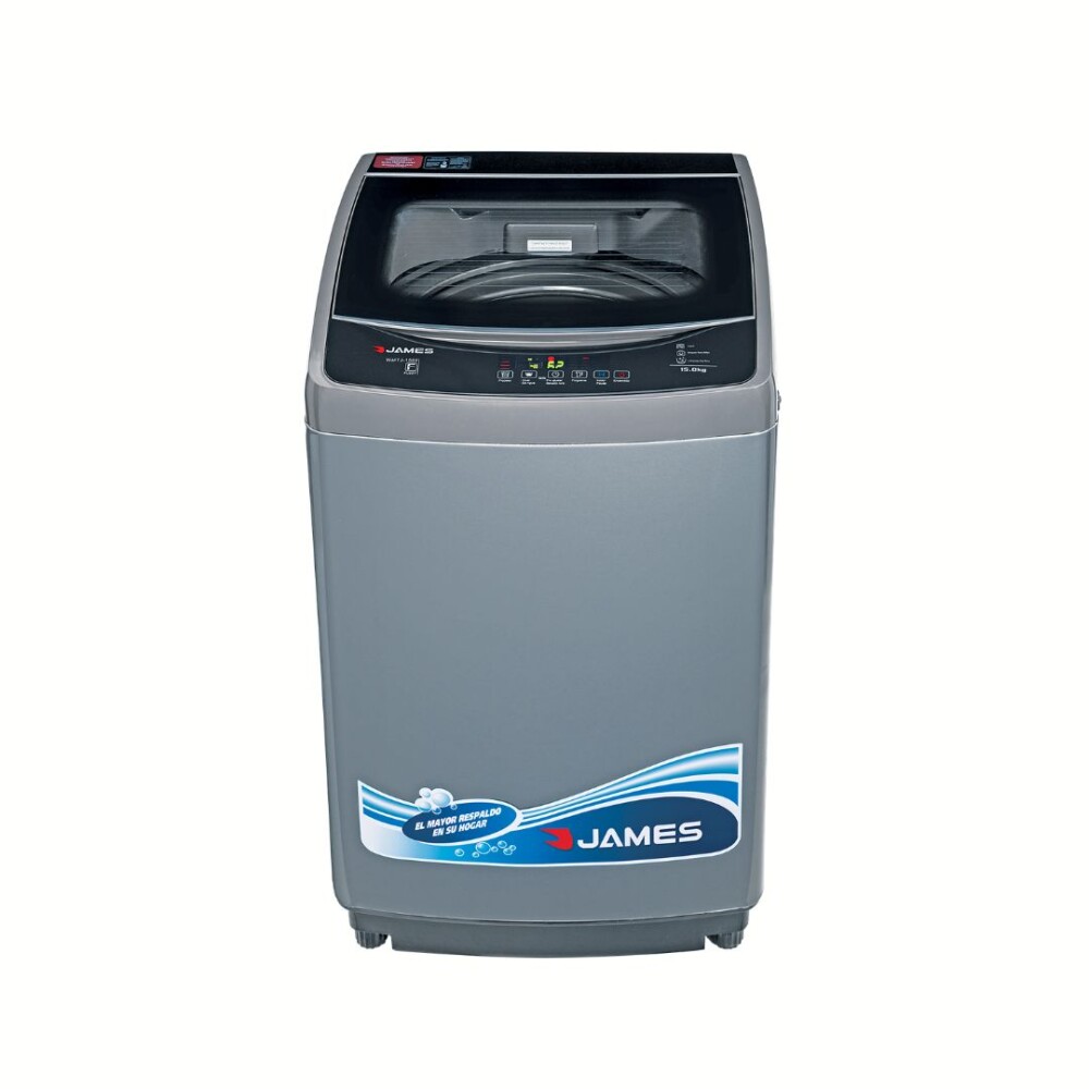 Lavarropas Gris - Carga Superior 15 KG - Modelo WMTJ 1580 - James Lavarropas Gris - Carga Superior 15 KG - Modelo WMTJ 1580 - James