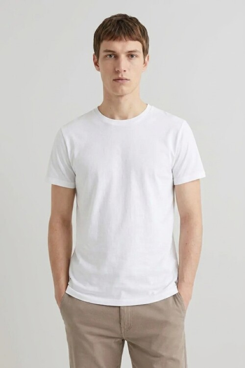 Remera cuello redondo ICONIC 150 BLANCO